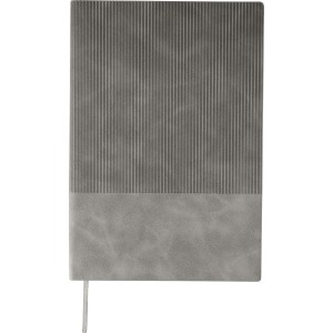 A5 jegyzetf�zet, �jrahasznos�tott PU, sz�rke