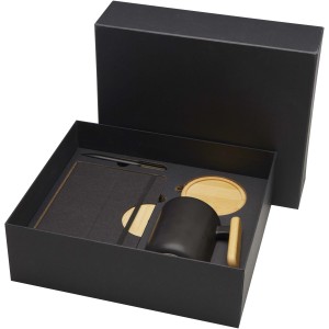 Laura A5 karton f�zet �s toll szett, fekete