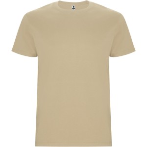 Roly Stafford frfi pamutpl, Sand (T-shirt, pl, 90-100% pamut)